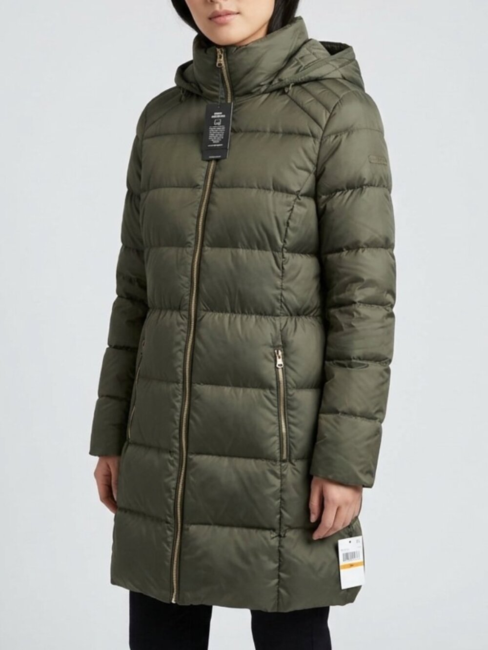 NWT Lucky Packable Down Hooded jacket coat women’s winter parka Size: SP